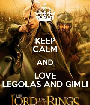 Lord of the Rings - Legolas and Gimli
