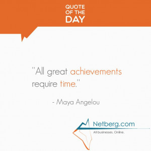 Inspirational quote by Maya Angelou