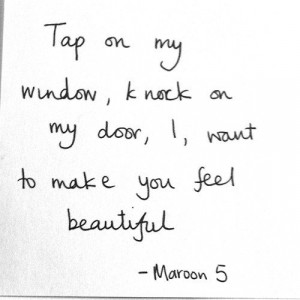lyrics, maroon 5, text