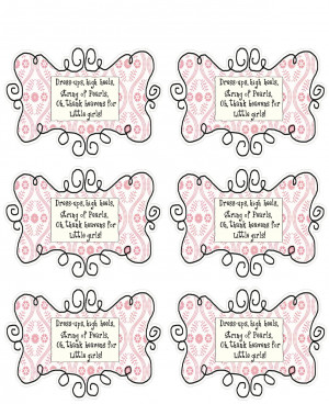 baby shower favor tag sayings