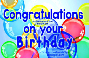 congratulations+on+your+birthday+Have+a+great+birthday+time+postcard ...