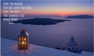 Seek the wisdom that will untie the knot.