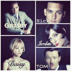 The Great Gatsby (2012) Main characters