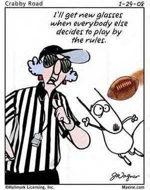 let's all just play fair..yeah-right!!!