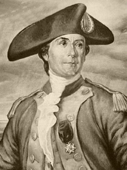 Captain John Paul Jones was a member of the Continental Navy during ...