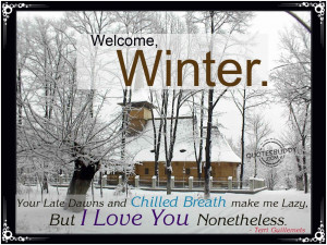 Winter Quotes Graphics, Pictures