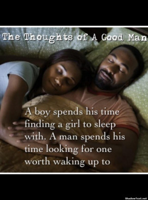 The Thoughts of a Good Man