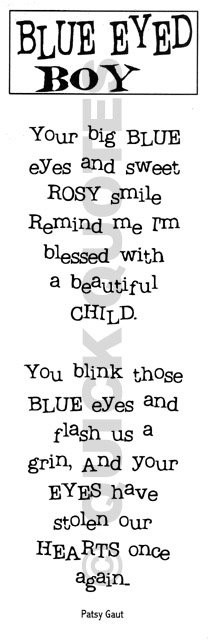 For Joshua, my blue eyed boy. You will always be my little boy who ...