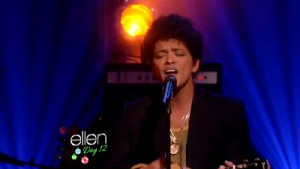 Bruno Mars Pays Tribute to Sandy Hook Shooting Victims on 'Ellen