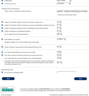 Simply fill in one form with a few details about your trade and ...
