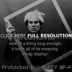 quote andy warhol, quotes, sayings, clever, quote, deep, brainy andy ...
