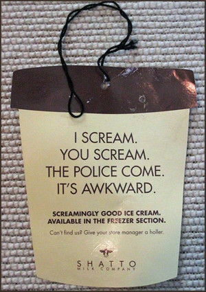 scream you scream we all scream for ice cream, funny pictures