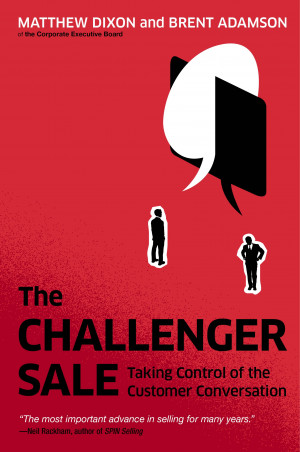 JILL: In The Challenger Sale , you talk about the 5 types of sales rep ...