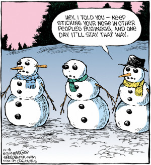 The holiday Snowmen Conversation: