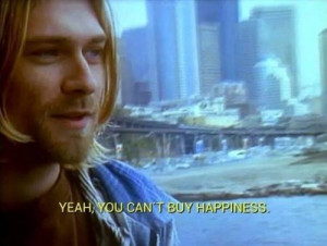 love Cool music quotes kurt cobain hippie hipster vintage indie Grunge ...