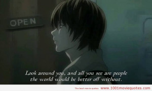 Death Note Light Quotes
