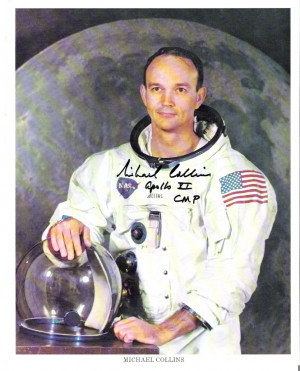 Astronaut Michael Collins Mand Module Pilot The Apollo