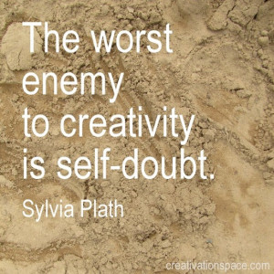 quotes_The worst enemy - by Sylvia Plath