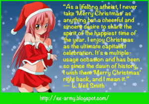 Pluralism Vs. Multiculturalism, and Merry Christmas, by the way!