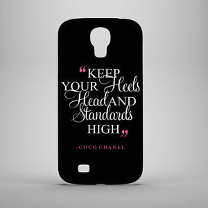 HEAD-HIGH-COCO-CHANEL-QUOTE-ALL-SAMSUNG-GALAXY-MODELS-PHONE-CASE-BLACK ...
