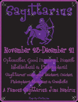 Graphics : Astrology : Sagittarius sign by Pimp My Profile