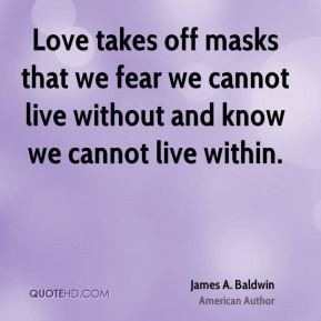 The theater, bringing impersonal masks to life, is only for those who ...