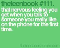quote #crush #nervous #theteenbook