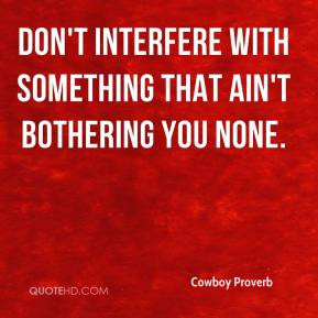 Interfere Quotes