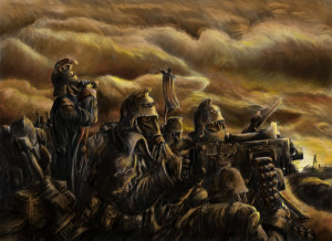 Warhammer 40k Art About Banner Heavy ...