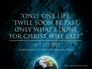 Some want to live within the sound of church or chapel bell; I want to ...