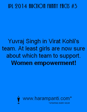 Yuvraj Singh in Virat Kohli's team. At least girls are now sure ...