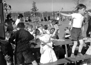 ... Park, playing games, October 1, 1939. Courtesy of Parks Photo Archive