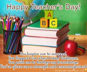 Here Our Team Has Selected Some Happy Teacher's Day Messages, Quotes ...