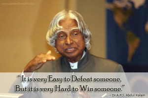 Motivational Quotes-Thoughts-Dr. A. P. J. Abdul Kalam-Win