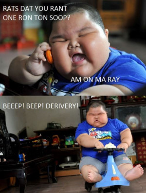 love this fat asian kid