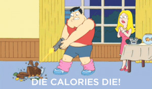 american dad, die calories, funny, gif