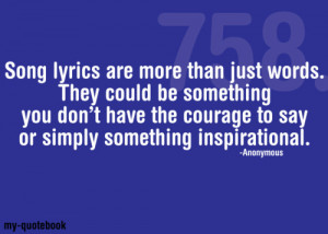 Say Something Song Quotes 