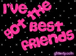 Best Friends Glitter Graphics