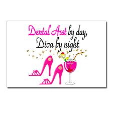 DENTAL ASSISTANT Postcards (Package of 8) for