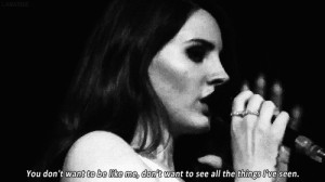 quote depressed black tattoo lana del rey Make up lana lashes lana ...