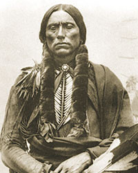 Historic photograph of Chief Quanah Parker