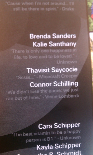 Yearbook Quotes Funny Quotes About Life About Friends And Sayings ...