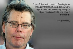 Harry Potter is all about confronting fears, finding inner strength ...