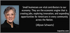 for Americans in everymunity across the Nation Allyson Schwartz