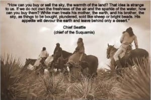 Chief Seattle Quote