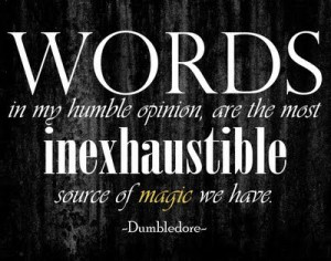 can't decide which Dumbledore quote is my favorite, but this one is ...