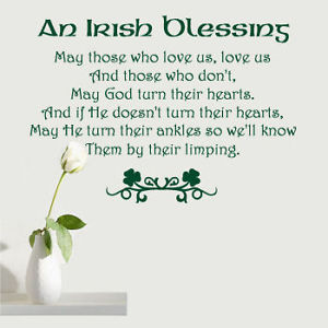 Wall Decals Irish Blessing
