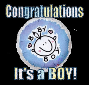 congratulations its a boy clipart