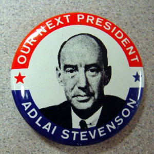 john kennedy quote about adlai stevenson