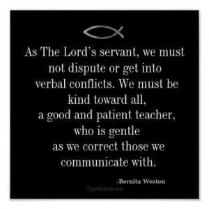 The Lord's Servant Inspirational Quotes Keys for Discipline Print ...